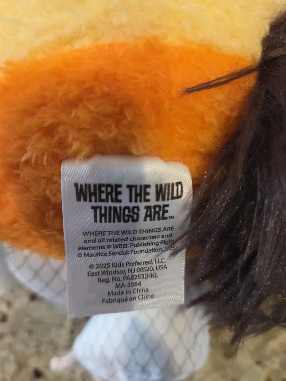 Kids Preferred Where The Wild Things are Max & Moishe Duo Cuteeze Plush 14” Toy